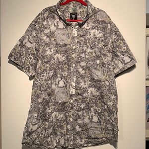 LOST AT SEA Button Down Shirt